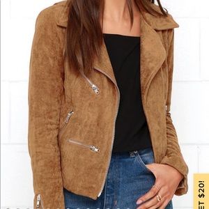 Suede Moto jacket